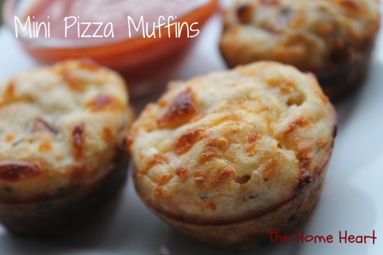mini pizza muffins